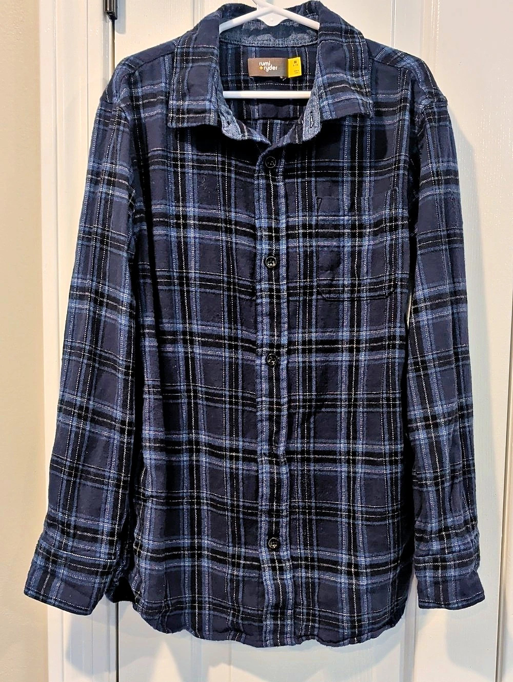 Rumi + Ryder Boys Medium Plaid Cotton Shirt